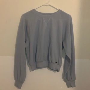 Long sleeve baby ribbed tee